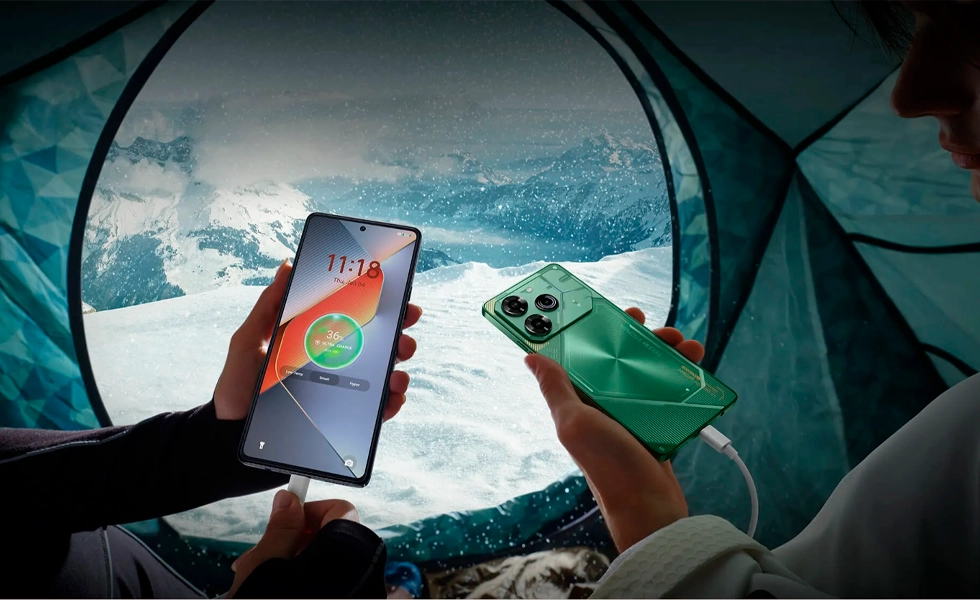 Смартфон TECNO POVA 6 Pro 5G 12/256GB Comet Green 5 Смартфон TECNO POVA 6 Pro 5G 12/256GB Comet Green 5