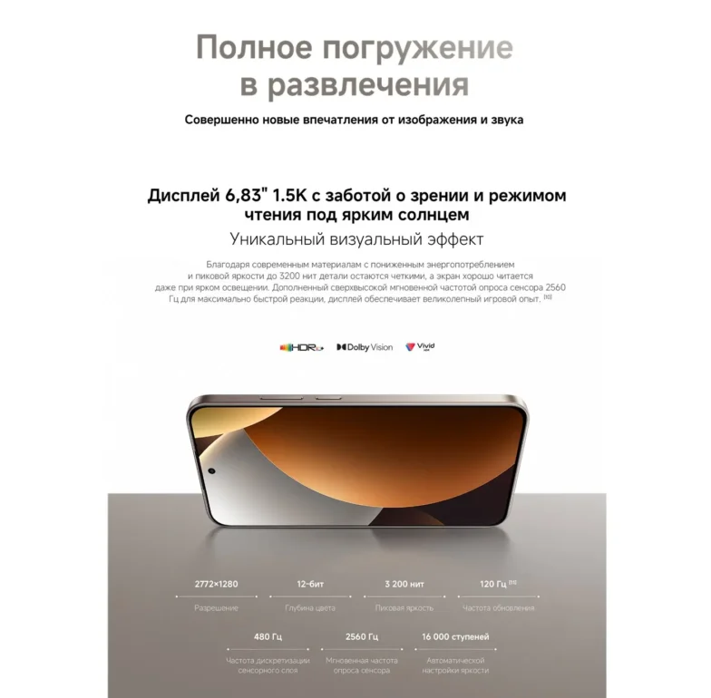 Смартфон Xiaomi Redmi Note 15 Pro 5G 8/512GB Glacier Blue 16
