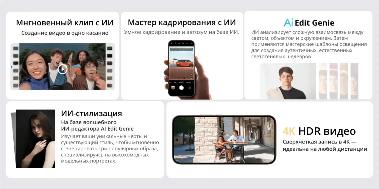 Смартфон Realme 16 Pro 5G 8/256 Gb Графитовый 6 Смартфон Realme 16 Pro 5G 8/256 Gb Графитовый 6