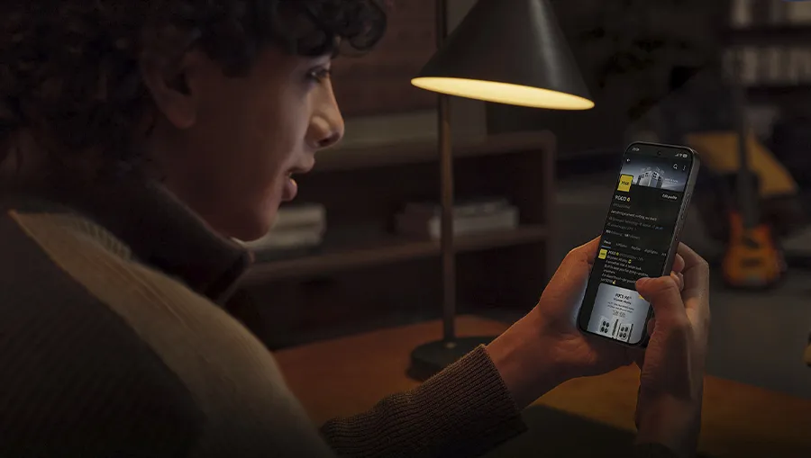 Купить POCO X8 Pro — комфортный экран для длительного использования POCO X8 Pro обзор — защита зрения ШИМ 3840 Гц и сертификат TÜV Rheinland