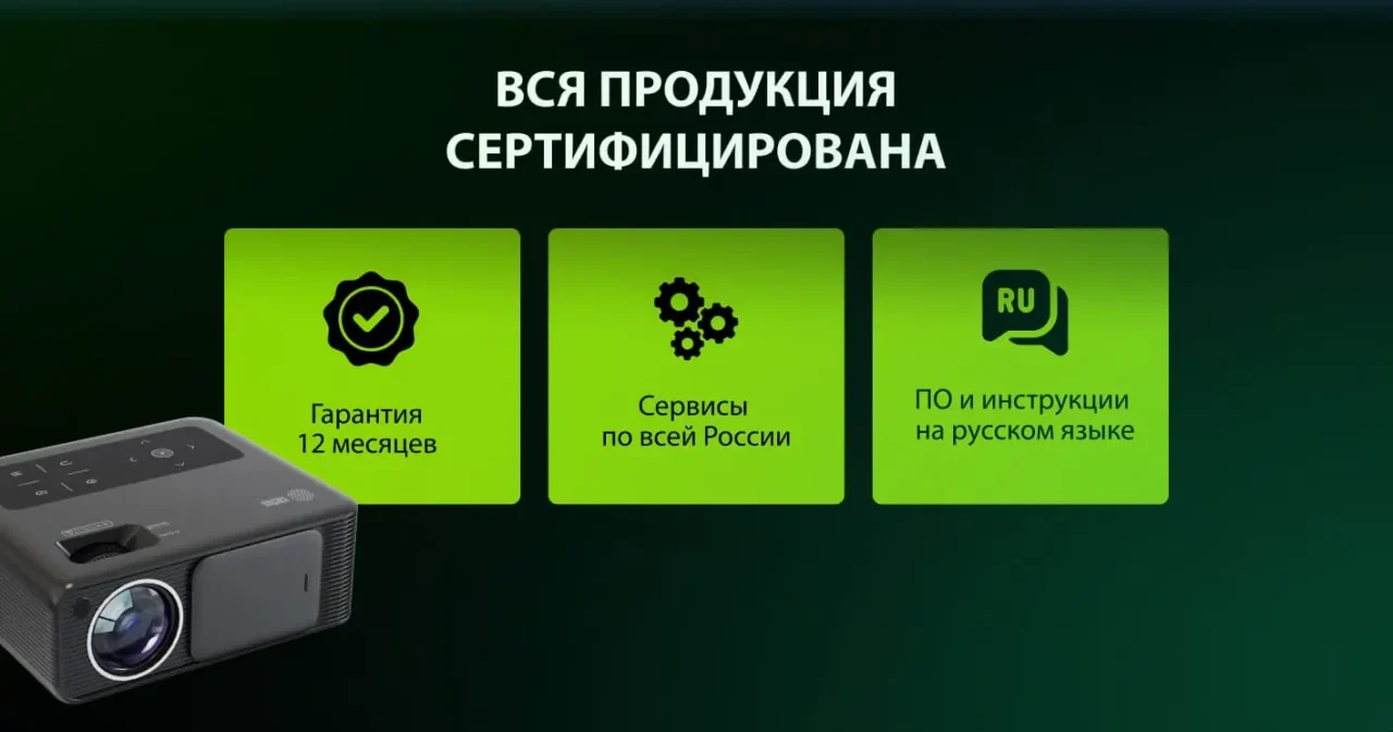 Проектор Cactus CS-PRM.01B.Full HD LCD 700Lm ANSI (1920x1080) 2500:1 ресурс лампы:50000часов 2xUSB 8