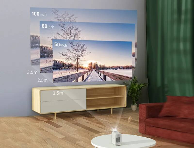 Проектор ZEEMR M1 Pro White EU 3 Проектор ZEEMR M1 Pro White EU 3