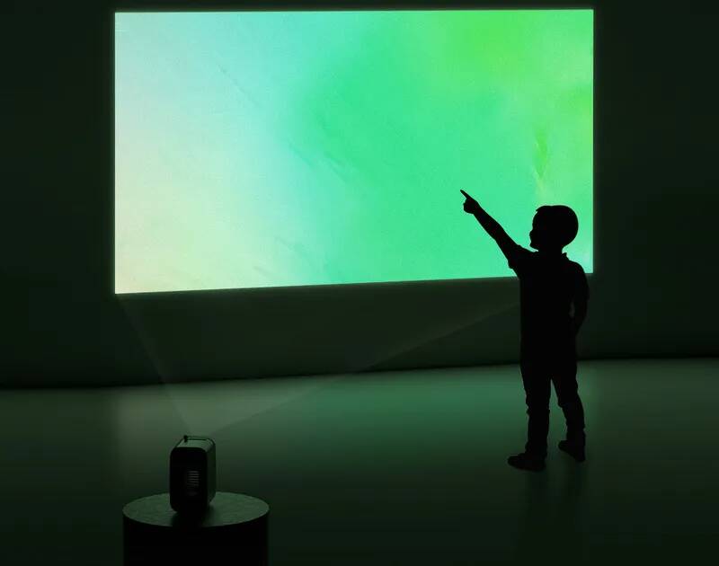 Проектор ZEEMR M1 Pro White EU 4 Проектор ZEEMR M1 Pro White EU 4