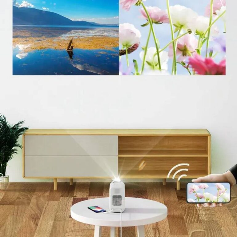 Проектор ZEEMR M1 Pro White EU 8 Проектор ZEEMR M1 Pro White EU 8