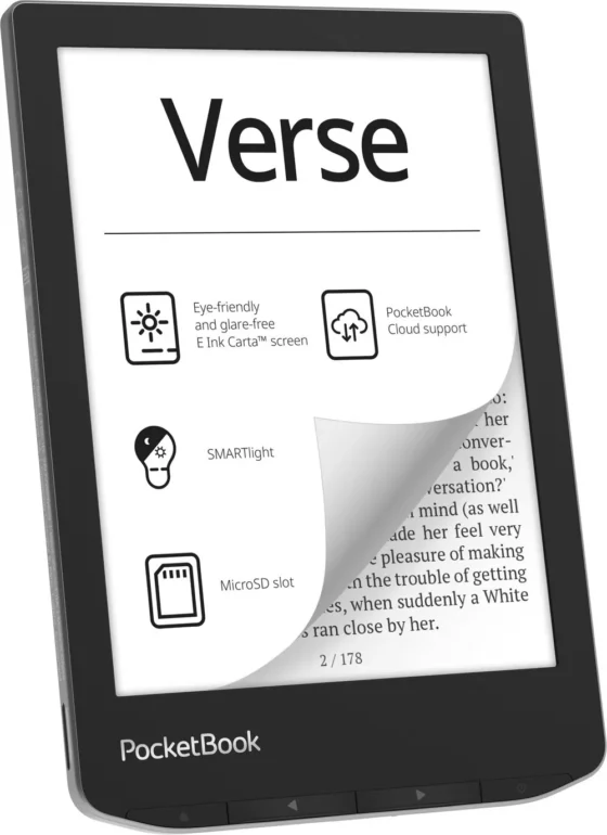 Электронная книга PocketBook 629 Verse Mist (PB629-2-WW) Grey 5 Электронная книга PocketBook 629 Verse Mist (PB629-2-WW) Grey 5