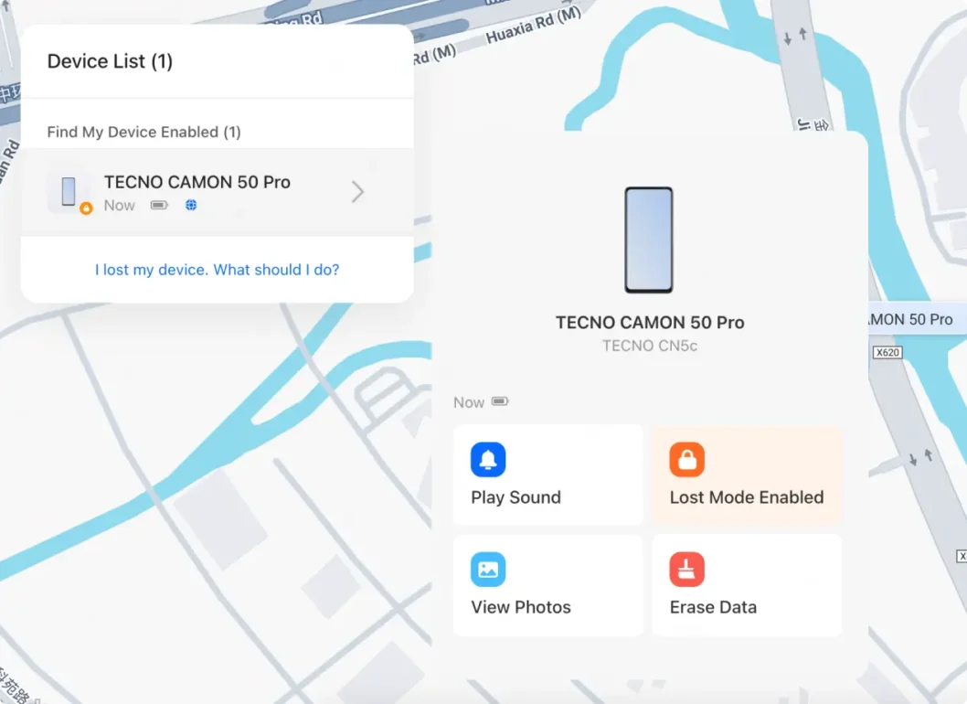 Смартфон TECNO Camon 50 8/256GB Nebula Titanium 34
