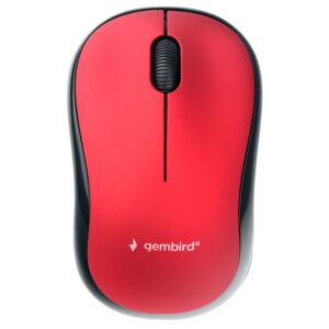 Мышь беспроводная Gembird MUSW-270, красный, USB 1