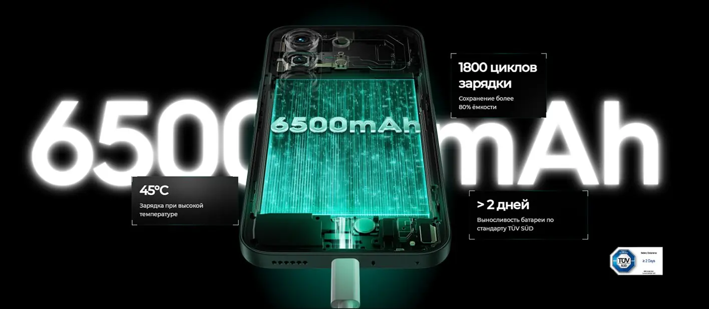 Смартфон TECNO Camon 50 8/256GB Moonshadow Black 38