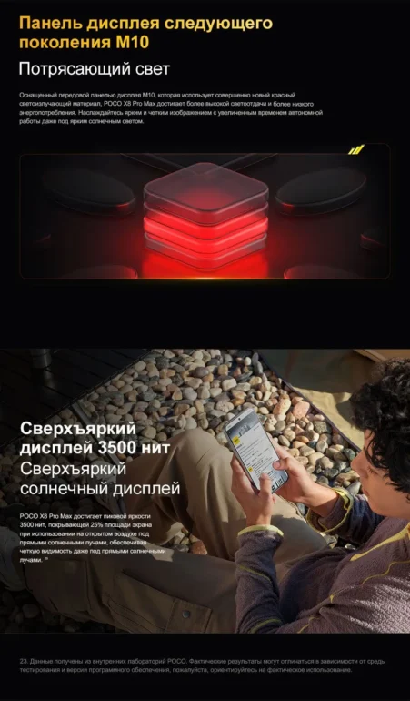 Смартфон Xiaomi POCO X8 Pro Max 12/256 Black 10