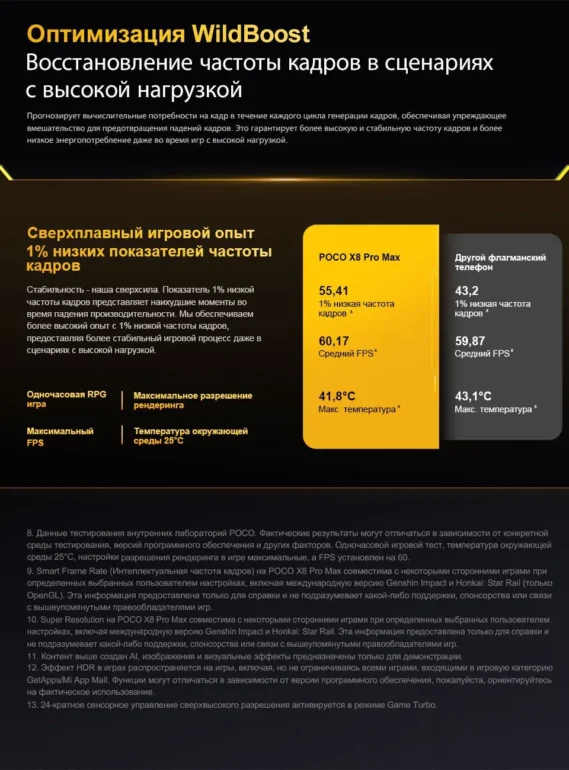 Смартфон Xiaomi POCO X8 Pro Max 12/256 Black 5