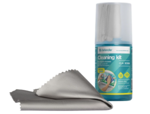 Чистящий набор Defender CLN 30598  микрофибра + спрей 200мл 1