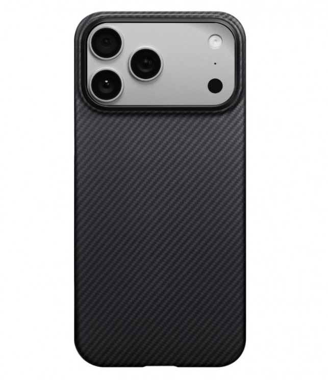 Чехол PITAKA Ultra-Slim Case For IPhone 17 Pro (Black/Grey) 1 Чехол PITAKA Ultra-Slim Case For IPhone 17 Pro (Black/Grey) 1