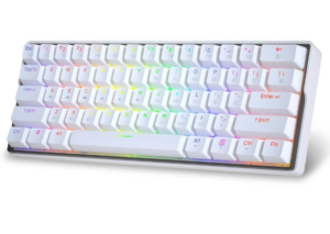 Клавиатура беспроводная механическая Kemove DK61 RGB/BT+USB/Blue Switch 1