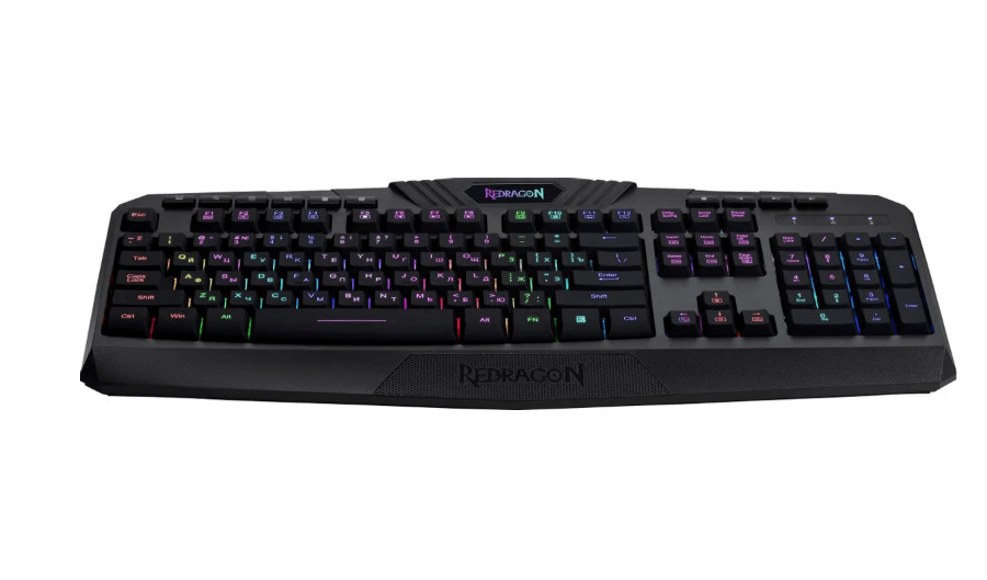 Клавиатура беспроводная Redragon Harpe Wireless RU, RGB, черный 1 Клавиатура беспроводная Redragon Harpe Wireless RU, RGB, черный 1