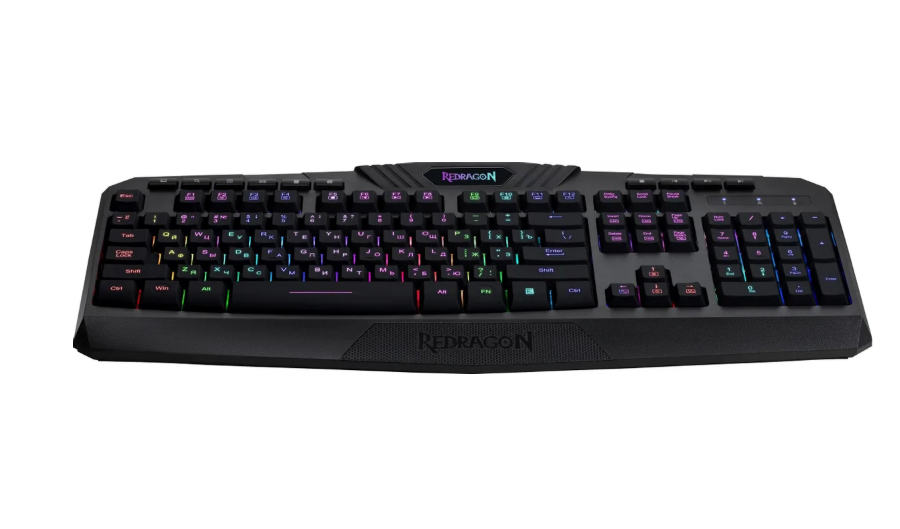 Клавиатура беспроводная Redragon Harpe Wireless RU, RGB, черный 1 Клавиатура беспроводная Redragon Harpe Wireless RU, RGB, черный 1