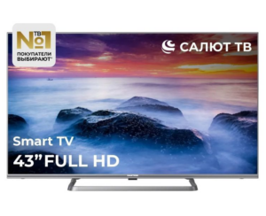 Телевизор Hartens HTS-43FHD11G-HC24, 43", Full HD, Smart TV 1