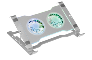 Охлаждающая подставка для ноутбука PANTEON CP-173 RGB Silver 9"-17,3", USB, 2 вентилятора 1