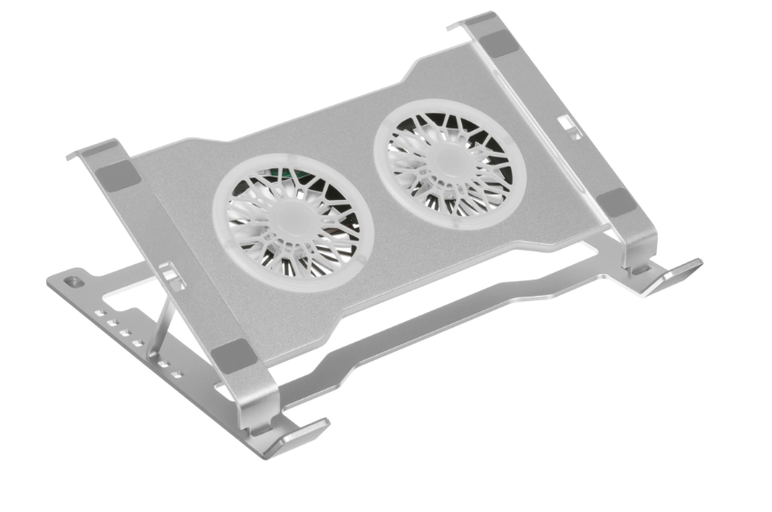 Охлаждающая подставка для ноутбука PANTEON CP-173 RGB Silver 9"-17,3", USB, 2 вентилятора 2 Охлаждающая подставка для ноутбука PANTEON CP-173 RGB Silver 9"-17,3", USB, 2 вентилятора 2