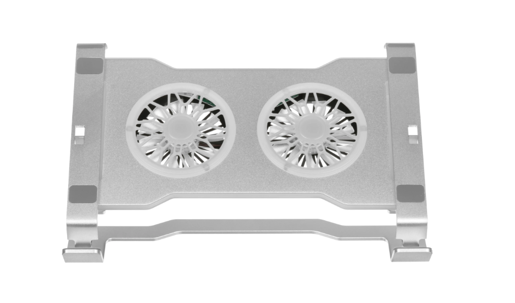 Охлаждающая подставка для ноутбука PANTEON CP-173 RGB Silver 9"-17,3", USB, 2 вентилятора 3 Охлаждающая подставка для ноутбука PANTEON CP-173 RGB Silver 9"-17,3", USB, 2 вентилятора 3