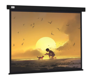 Экран для проектора Cactus 150x150см Wallscreen CS-PSW-150X150-BK 1:1 настен.-потолоч. рулон. чер 1