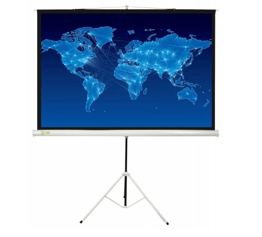 Экран для проектора Cactus 150x150см Triscreen 1:1 CS-PST-150X150 напольный рулонный белый 1 Экран для проектора Cactus 150x150см Triscreen 1:1 CS-PST-150X150 напольный рулонный белый 1
