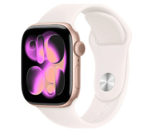 Умные часы Apple Watch Series 11 GPS, 42mm Rose Gold Aluminium Case with LB Sport Band - M/L 1