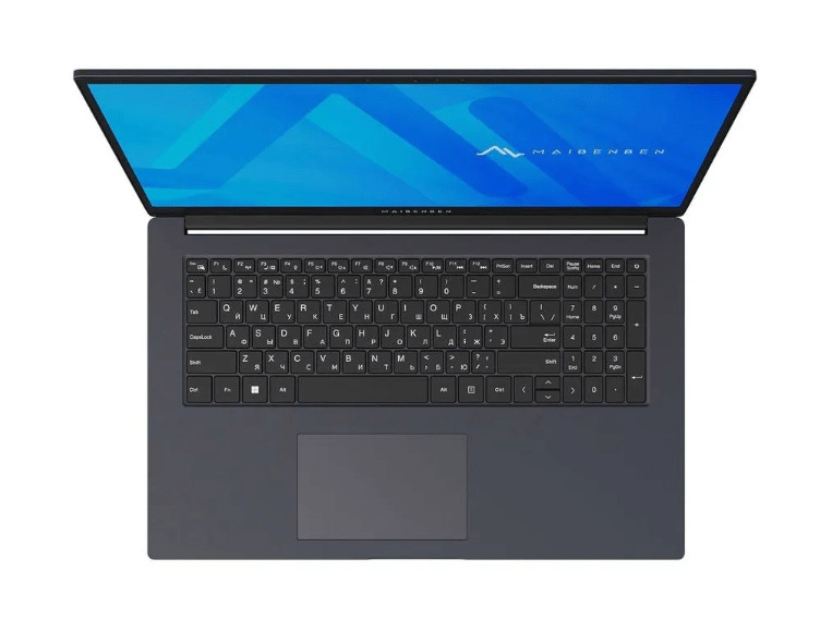 Ноутбук Maibenben M643 16" IPS, R3-4300U/8/512/Linux, синий 5 Ноутбук Maibenben M643 16" IPS, R3-4300U/8/512/Linux, синий 5