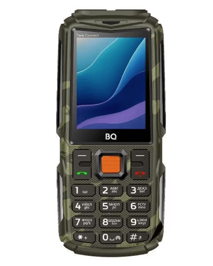 Мобильный телефон BQ 2430L Tank Power Connect Camouflage-Gunmetal 2 Мобильный телефон BQ 2430L Tank Power Connect Camouflage-Gunmetal 2
