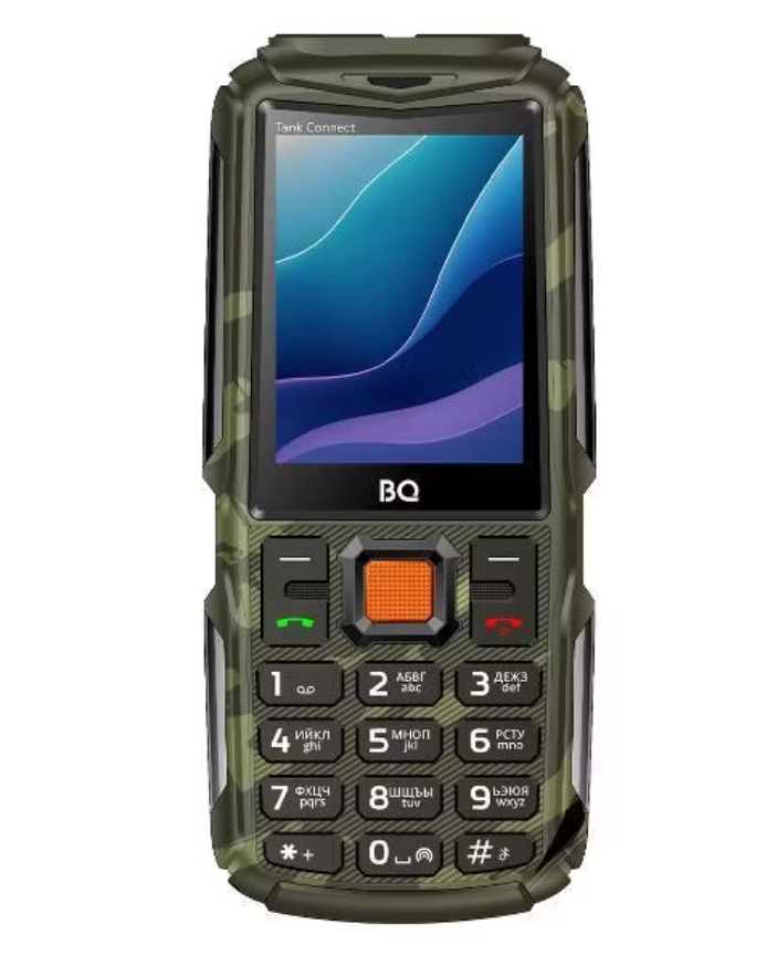 Мобильный телефон BQ 2430L Tank Power Connect Camouflage-Gunmetal 2 Мобильный телефон BQ 2430L Tank Power Connect Camouflage-Gunmetal 2