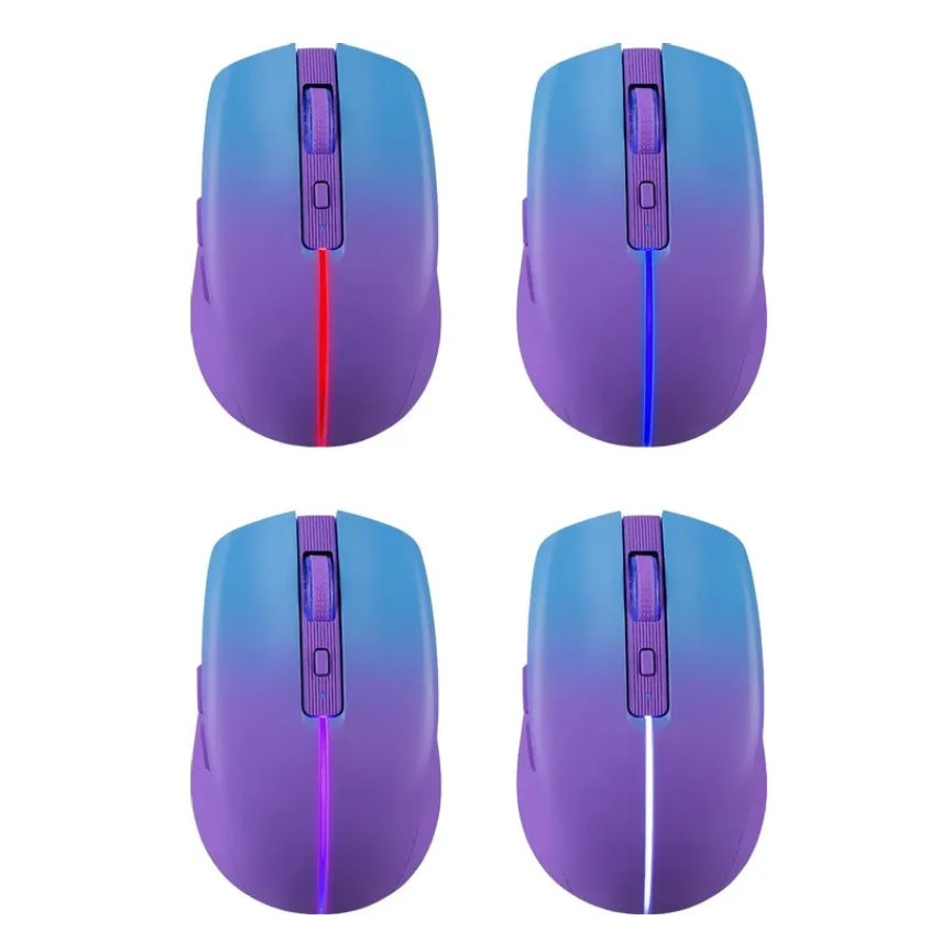 Мышь беспроводная Defender Mystery MM-301 LED фиолетовый 2 Мышь беспроводная Defender Mystery MM-301 LED фиолетовый 2