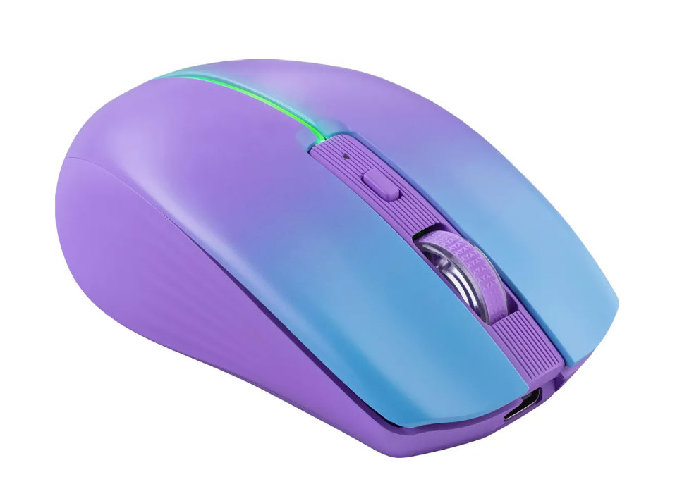Мышь беспроводная Defender Mystery MM-301 LED фиолетовый 5 Мышь беспроводная Defender Mystery MM-301 LED фиолетовый 5