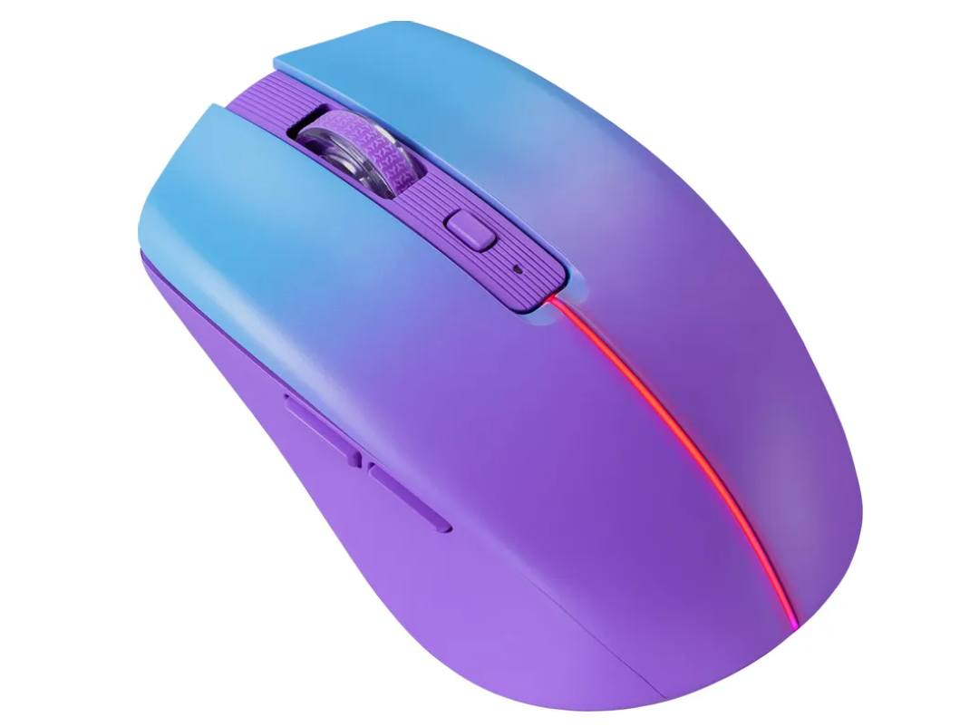 Мышь беспроводная Defender Mystery MM-301 LED фиолетовый 6 Мышь беспроводная Defender Mystery MM-301 LED фиолетовый 6