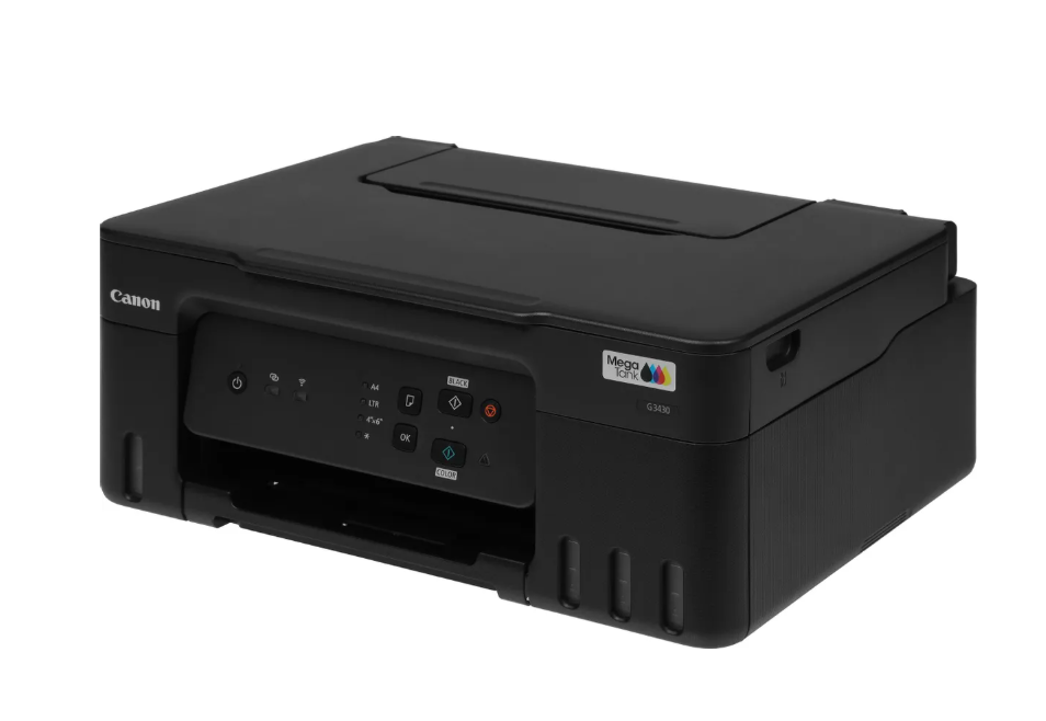 МФУ Canon Pixma G3430 Wi-Fi, черный (цветная печать, A4, 4800x1200 dpi, ч/б - 11 стр/мин (А4), USB t 3 МФУ Canon Pixma G3430 Wi-Fi, черный (цветная печать, A4, 4800x1200 dpi, ч/б - 11 стр/мин (А4), USB t 3