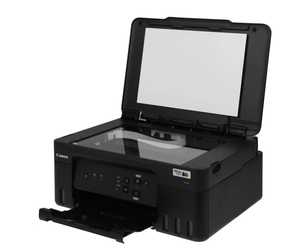 МФУ Canon Pixma G3430 Wi-Fi, черный (цветная печать, A4, 4800x1200 dpi, ч/б - 11 стр/мин (А4), USB t 5 МФУ Canon Pixma G3430 Wi-Fi, черный (цветная печать, A4, 4800x1200 dpi, ч/б - 11 стр/мин (А4), USB t 5