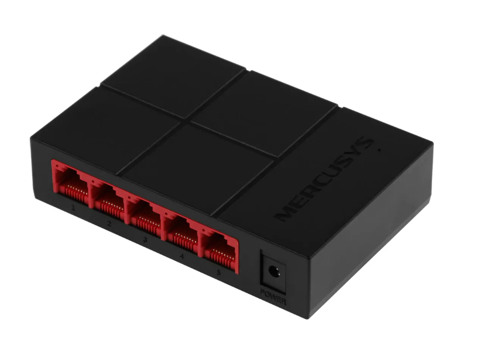 Коммутатор Mercusys MS105G 5port 1 Коммутатор Mercusys MS105G 5port 1