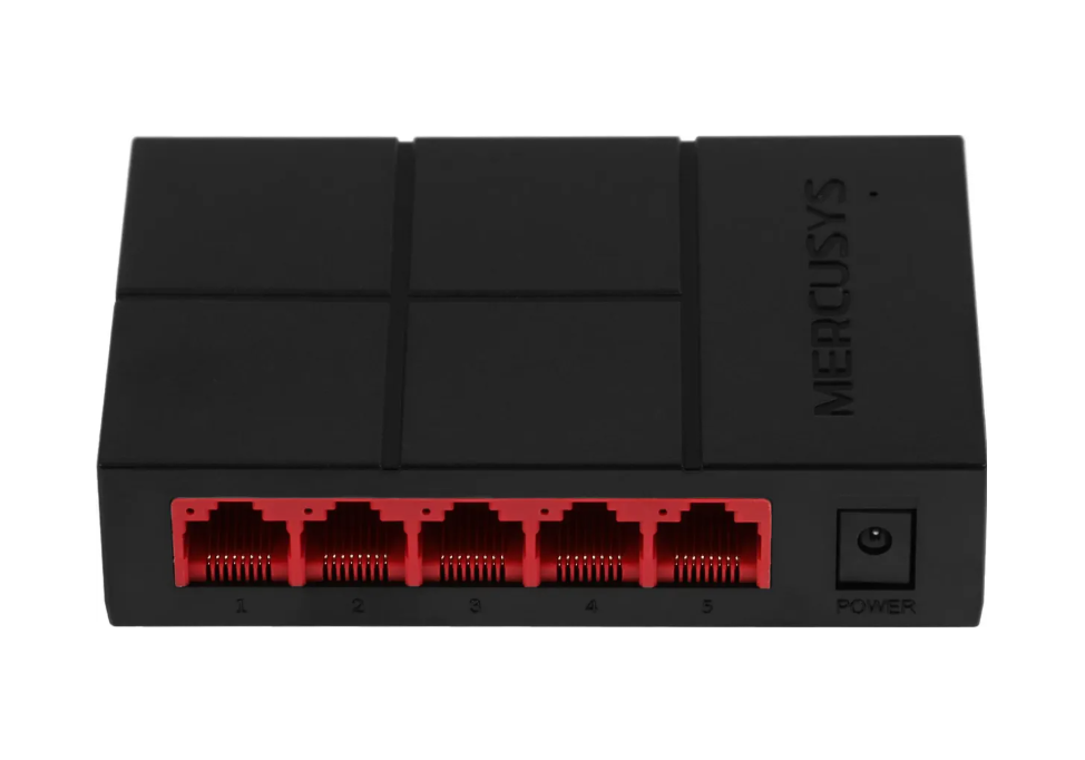 Коммутатор Mercusys MS105G 5port 2 Коммутатор Mercusys MS105G 5port 2