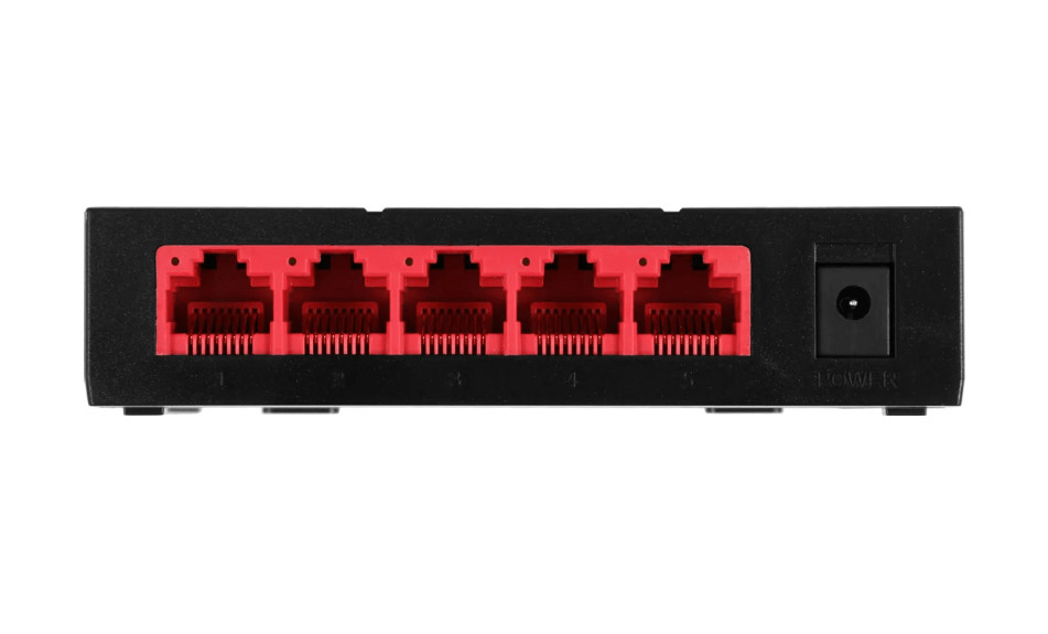 Коммутатор Mercusys MS105G 5port 4 Коммутатор Mercusys MS105G 5port 4