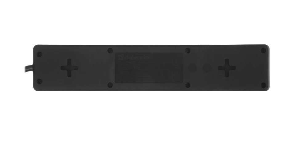 Сетевой фильтр Defender ES1.8 1,8 м Black 5 Сетевой фильтр Defender ES1.8 1,8 м Black 5