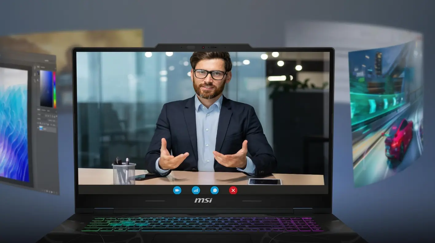 Ноутбук MSI Cyborg 17 B13WGKG-219XRU 17.3" IPS i7-13620H/32Gb/SSD1Tb/RTX 5070,черный (английская/рус 20