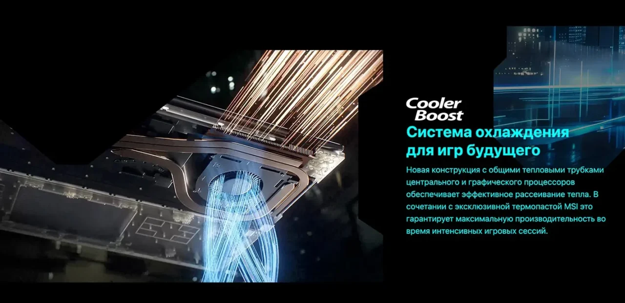 Ноутбук MSI Cyborg 17 B13WFKG-217XRU, 17.3", IPS, i7-13620H/16/1Tb/RTX5060 черный (17.3", 1920х1080, 24