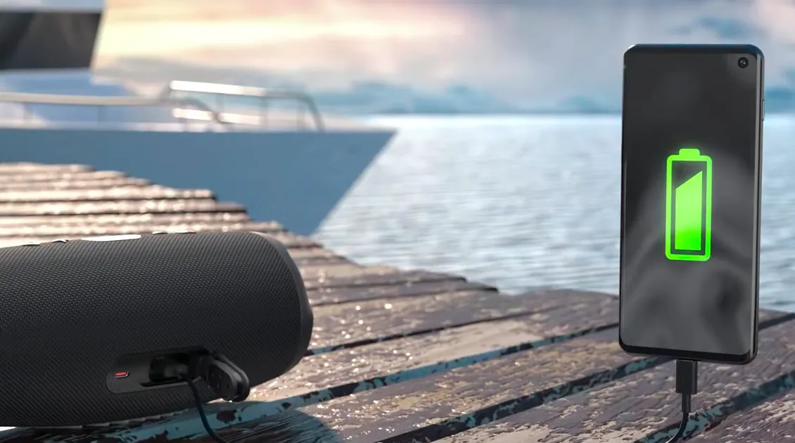 Портативная колонка JBL Charge 5 зелёный - 3