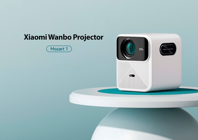 Проектор Xiaomi Wanbo Projektor Mozart 1 White EU 1