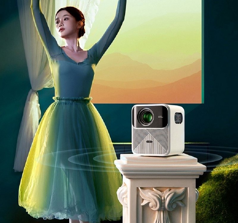 Проектор Xiaomi Wanbo Projektor Mozart 1 White EU 9