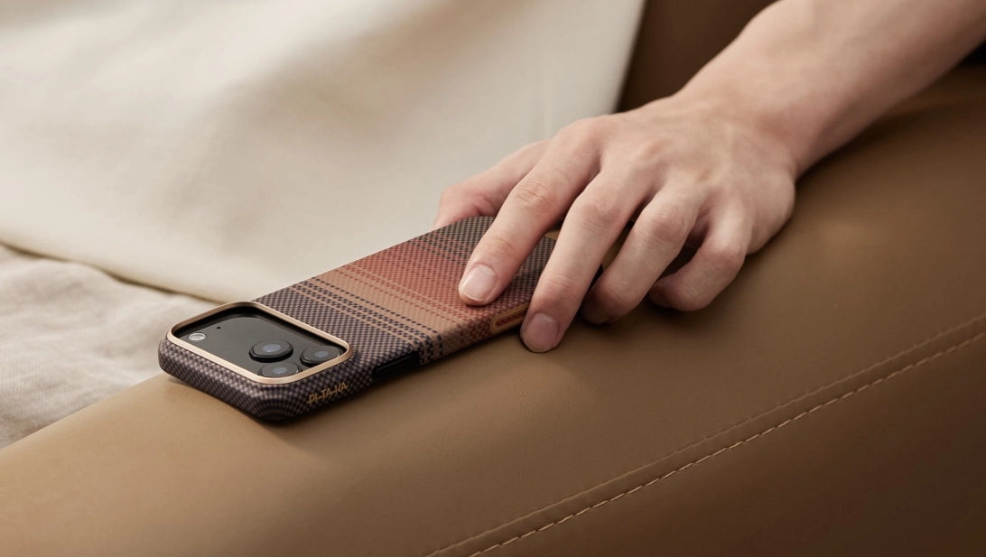 Чехол PITAKA Ultra-Slim Case For IPhone 17 Pro (Black/Grey) 2 Чехол PITAKA Ultra-Slim Case For IPhone 17 Pro (Black/Grey) 2