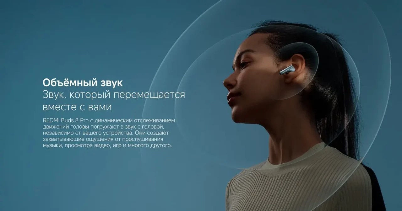 Наушники Xiaomi TWS Redmi Buds 8 Pro (Чёрные) РСТ 6