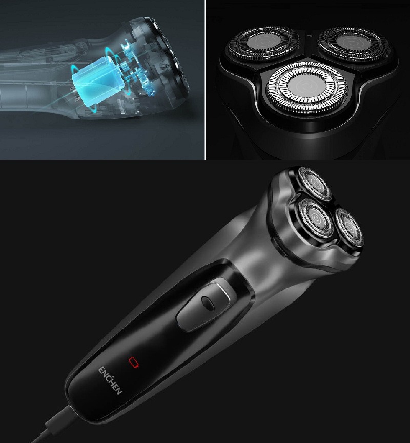 Электробритва Xiaomi Enchen BlackStone Electric Shaver Silver EU 4