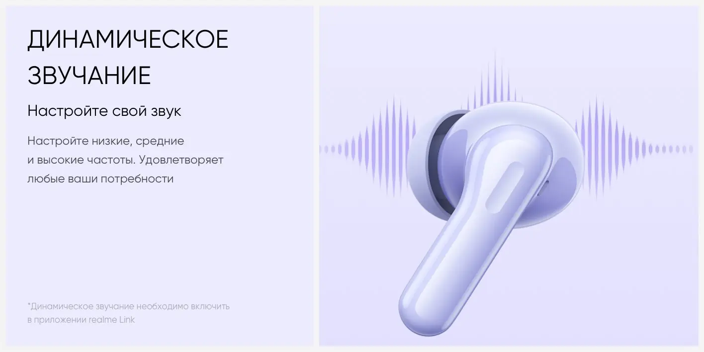 TWS-гарнитура Realme Buds T200 белый 8