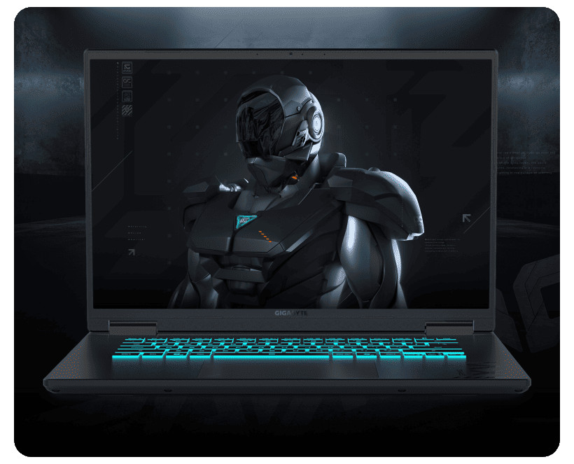Ноутбук GIGABYTE Gaming A16 GA6H (CWHI3KZ894SD) 16", IPS,i7-13620H/16/1TbRTX5070, черный (16", 1920x 7 Gigabyte-A16-GA6H-08