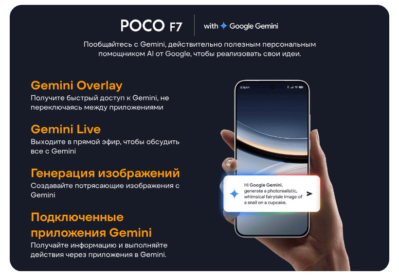 Смартфон Xiaomi POCO F7 12/512 Black 15 POCO-F7-16