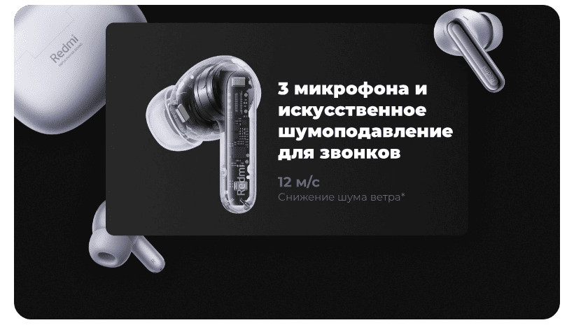 TWS-гарнитура Xiaomi Redmi Buds 6 Pro, фиолетовый 6 Redmi-Buds-6-Pro-007